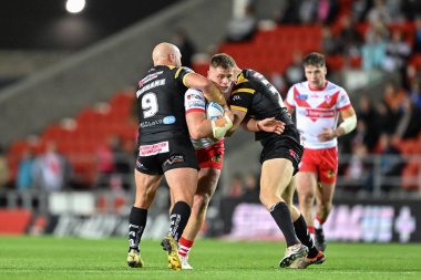 St. Helens takımından Morgan Knowles, 13 Eylül 2024 'te St Helens - Castleford Tigers maçında yenilmiştir.