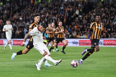 Sheffield United Tyrese Campbell takımından Gustavo Hamer 13 Eylül 2024 'te MKM Stadyumu' nda Hull City - Sheffield United maçında 0-1 yenildi.
