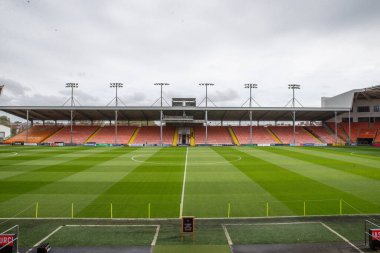 Bloomfield Road 'da, Blackpool' un evi, Blackpool 'un ilk maçı Blackpool - Exeter City maçı, Bloomfield Road, Blackpool, 14 Eylül 2024