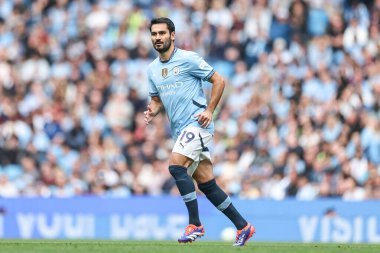 Manchester City Premier League maçında Manchester City ile Brentford arasında Etihad Stadyumu, Manchester, İngiltere, 14 Eylül 2024