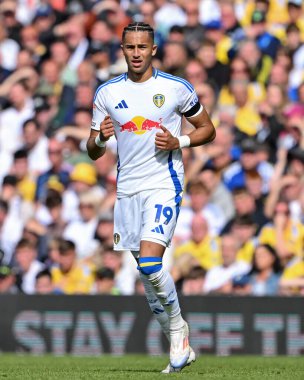 Leeds United takımından Mateo Joseph, Leeds Road, İngiltere 'de Leeds Road' da Leeds United ile oynadığı Sky Bet Şampiyonası maçında 14 Eylül 2024