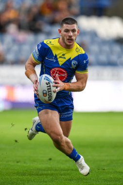 Warrington Wolves 'tan Danny Walker, 14 Eylül 2024' te John Smith Stadyumu 'nda oynanan Betfred Süper Lig 26. Maçı' nda Huddersfield Giants 'a karşı Warrington Wolves maçında ilk hamlesini yaptı.
