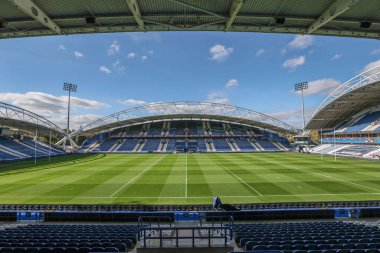 John Smiths Stadyumu 'nun Betfred Süper Lig 26. Raundda Huddersfield Giants' a karşı Warrington Wolves maçı sırasında John Smith Stadyumu, Huddersfield, Birleşik Krallık, 14 Eylül 2024