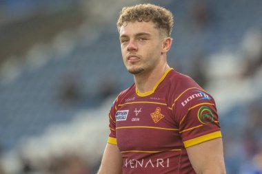 Huddersfield Giants 'tan Elliot Wallis, Betfred Süper Lig 26. Raundda Huddersfield Giants' a karşı Warrington Wolves maçı sırasında John Smith 'in Stadyumu' nda, Huddersfield, Birleşik Krallık, 14 Eylül 2024