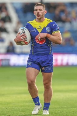 Warrington Wolves 'dan Danny Walker Betfred Süper Lig 26. Raundda Huddersfield Giants' a karşı Warrington Wolves maçı sırasında John Smith Stadyumu, Huddersfield, İngiltere, 14 Eylül 2024