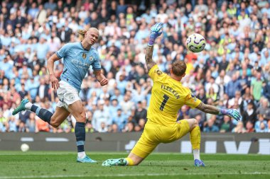 Manchester City 'den Erling Haaland Premier League maçında Manchester City ile Brentford arasında 14 Eylül 2024' te Etihad Stadyumu 'nda 2-1 berabere kaldı.