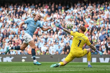 Manchester City 'den Erling Haaland Premier League maçında Manchester City ile Brentford arasında 14 Eylül 2024' te Etihad Stadyumu 'nda 2-1 berabere kaldı.