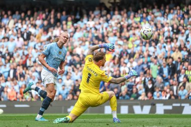 Manchester City 'den Erling Haaland Premier League maçında Manchester City ile Brentford arasında 14 Eylül 2024' te Etihad Stadyumu 'nda 2-1 berabere kaldı.