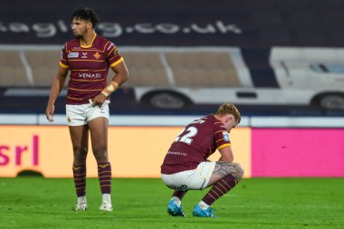 Huddersfield Giants 'tan Harvey Livett, John Smith Stadyumu, Huddersfield, Birleşik Krallık, 14 Eylül 2024' te oynanan 26.