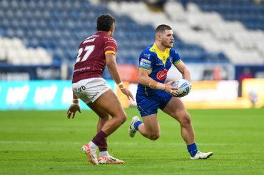 Warrington Wolves 'tan Danny Walker, 14 Eylül 2024' te John Smith Stadyumu 'nda oynanan Betfred Süper Lig 26. Maçı' nda Huddersfield Giants 'a karşı Warrington Wolves maçında ilk hamlesini yaptı.