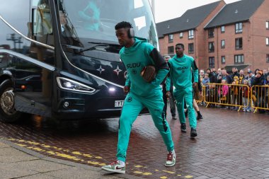 Wolverhampton Wanderers 'dan Nlson Semedo, 15 Eylül 2024' te İngiltere 'nin Wolverhampton, Wolverhampton, İngiltere' de oynanan ve Newcastle United 'a karşı oynanan Premier League karşılaşmasından önce geldi.