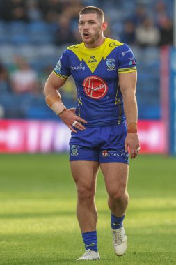 Warrington Wolves 'dan Danny Walker Betfred Süper Lig 26. Raundda Huddersfield Giants' a karşı Warrington Wolves maçı sırasında John Smith Stadyumu, Huddersfield, İngiltere, 14 Eylül 2024