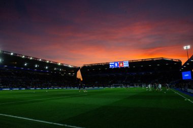 St. Andrew @ Knighthead Parkı 'nda gün batımları Sky Bet League 1' in önünde Birmingham City ile Wrexham maçı St. Andrew 's @ Knighthead Park, Birmingham, Birleşik Krallık, 16 Eylül 2024