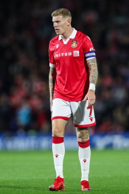 Wrexham 'dan James McClean Gökyüzü İddia Ligi 1 maçında Birmingham City ile Wrexham arasında St. Andrew' s @ Knighthead Park, Birmingham, İngiltere, 16 Eylül 2024