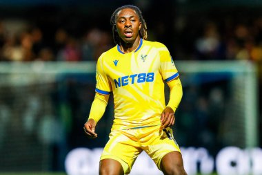 Eberechi Eze of Crystal Palace in action during the Carabao Cup match Queens Park Rangers vs Crystal Palace at Kiyan Prince Foundation Stadium, London, United Kingdom, 17th September 2024 clipart