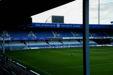 17 Eylül 2024 'te Londra' daki Kiyan Prince Vakfı Stadyumu 'nda oynanan Queens Park Rangers - Crystal Palace maçından önce Matrade Loftus Road Stadyumu' nun genel görüntüsü