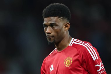 Manchester United 'dan Amad Diallo Carabao Kupası 3. tur karşılaşmasında Manchester United' a karşı Old Trafford, Manchester, Birleşik Krallık, 17 Eylül 2024