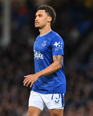 Everton 'dan Roman Dixon Carabao Kupası maçı sırasında Everton, Southampton' a karşı Goodison Park, Liverpool, İngiltere, 17 Eylül 2024