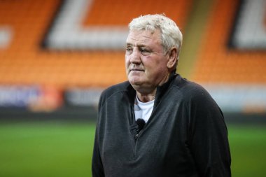 Blackpool 'un baş antrenörü Steve Bruce, 17 Eylül 2024' te Bloomfield Road, Blackpool, İngiltere 'de oynanan Blackpool-Sheffield maçından sonra bir röportaj verdi.