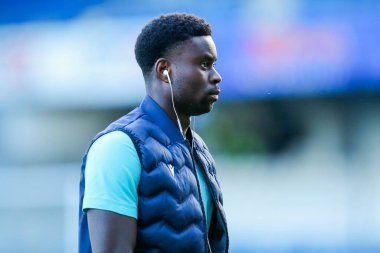 Kristal Saray 'dan Marc Guehi, 17 Eylül 2024' te Londra 'daki Kiyan Prince Vakfı Stadyumu' nda oynanan Carabao Kupası maçı öncesinde Matrade Loftus Road Stadyumu 'na geldi.