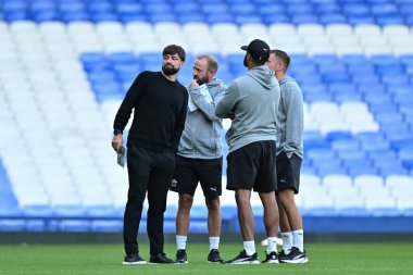 Southampton 'dan Russell Martin antrenör kadrosuna katılıyor. Carabao Kupası maçı öncesinde Everton, Southampton' a karşı Goodison Park, Liverpool, İngiltere 'de 17 Eylül 2024