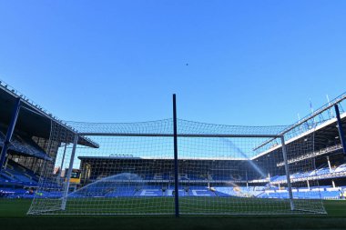 Goodison Park 'ın, 17 Eylül 2024' te Goodison Park, Liverpool 'da oynanan Everton-Southampton maçı öncesinde genel bir görüntüsü.