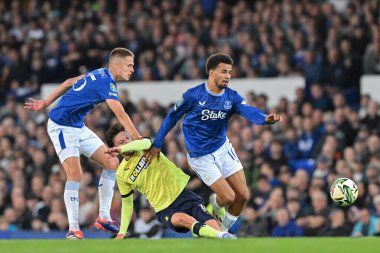 Southampton 'dan Adam Lallana, 17 Eylül 2024' te Goodison Park, Liverpool 'da oynanan Carabao Kupası maçı sırasında Everton ve Southampton maçında Everton' ı yendi.