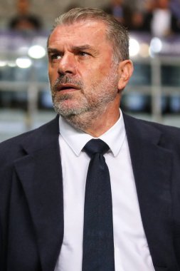 Ange Postecoglou Tottenham Hotspurduring the Carabao Cup maçında Coventry City Tottenham Hotspur 'a karşı Coventry Building Society Arena, Coventry, İngiltere, 18 Eylül 2024