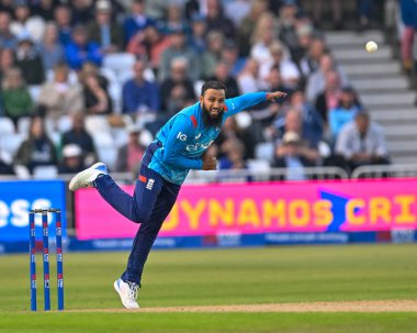 Adil RASHID (İngiltere), 1 Eylül 2024 tarihinde İngiltere 'nin Avustralya' ya karşı Trent Bridge, Nottingham, İngiltere 'de oynadığı 1.