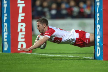 Hull KR 'dan Matt Parcell, 27. Betfred Süper Lig Turu' nda Hull KR ile Leeds Rhinos arasında oynanan Sewell Group Craven Park, Kingston upon Hull, Birleşik Krallık 'ta 20 Eylül 2024' te oynanan karşılaşmaya gidiyor.