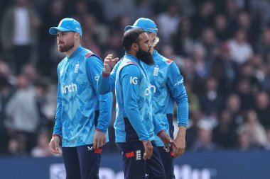 İngiliz Adil Rashid, Headingley Cricket Ground, Leeds, Birleşik Krallık, 21 Eylül 2024 'te 2. Metro Bank 1.