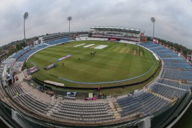 A general view of Headingley during the Second Metro Bank One Day International England v Australia at Headingley Cricket Ground, Leeds, United Kingdom, 21st September 2024 clipart