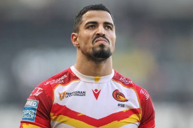 27. Betfred Süper Lig Turu 'nda Katalan Ejderhaları' ndan Fouad Yaha, 21 Eylül 2024 'te MKM Stadyumu' nda Hull FC ile Catalans Dragons maçında karşılaşacak.
