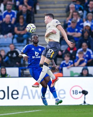 James GARNER (Everton FC) Premier League maçında topu kazandı Leicester City Everton 'a karşı King Power Stadyumu, Leicester, İngiltere, 21 Eylül 2024