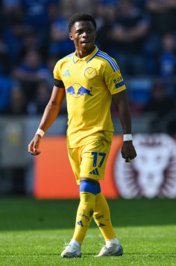 Leeds United takımından Largie Ramazani, Cardiff City Stadyumu 'nda Cardiff City - Leeds United maçında 21 Eylül 2024 tarihinde oynamıştır.