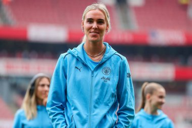 Manchester City 'den Jill Roord, 22 Eylül 2024' te Emirates Stadyumu 'nda düzenlenen FA Kadınlar Süper Ligi maçı Arsenal Women vs Manchester City Women maçına geldi.