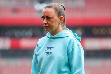 Arsenal 'den Katie McCabe Emirates Stadyumu' na geldi. FA Kadınlar Süper Ligi maçı Arsenal Women - Manchester City Women - Emirates Stadyumu, Londra, 22 Eylül 2024