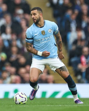Manchester City 'den Kyle Walker 22 Eylül 2024' te Etihad Stadyumu 'nda Manchester City ve Arsenal maçında maç yapıyor.
