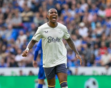 Ashley YOUNG (Everton FC) Premier Lig maçı sırasında Leicester City Everton 'a karşı King Power Stadyumu, Leicester, İngiltere, 21 Eylül 2024