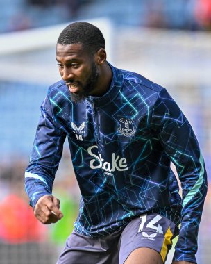 BETO (Everton FC) Premier Lig maçı sırasında Leicester City Everton 'a karşı King Power Stadyumu, Leicester, İngiltere, 21 Eylül 2024