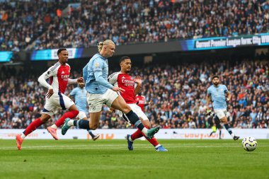 Manchester City 'den Erling Haaland, 22 Eylül 2024 tarihinde Etihad Stadyumu' nda oynanan Premier League maçında 100. golünü attı.