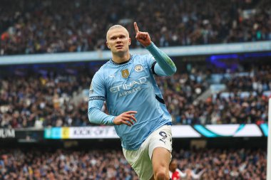 Manchester City 'den Erling Haaland, 22 Eylül 2024 tarihinde Etihad Stadyumu' nda oynanan Premier League maçında 100. golünü attı.