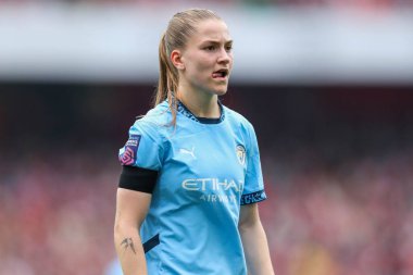 Manchester City 'den Jess Park, 22 Eylül 2024' te Birleşik Krallık 'taki Emirates Stadyumu' nda oynanan FA Kadınlar Süper Ligi karşılaşmasında görülüyor.