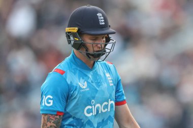 İngiltere 'den Brydon Carse, Headingley Cricket Ground, Leeds, Birleşik Krallık, 21 Eylül 2024' te 1.