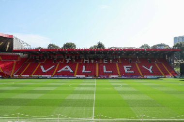 A general view of The Valley prior to the Sky Bet League 1 match Charlton Athletic vs Blackpool at The Valley, London, United Kingdom, 21st September 2024 clipart