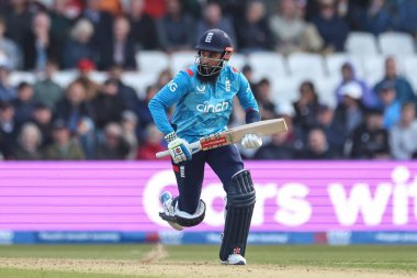 İngiliz Adil Rashid, Headingley Cricket Ground, Leeds, İngiltere 'de, 21 Eylül 2024' te 1.