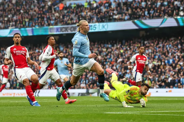 Manchester City 'den Erling Haaland, 22 Eylül 2024 tarihinde Etihad Stadyumu' nda oynanan Premier League maçında 100. golünü attı.