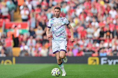 Ryan Christie of Bournemouth in action during the Premier League match Liverpool vs Bournemouth at Anfield, Liverpool, United Kingdom, 21st September 2024 clipart