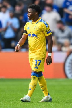 Leeds United takımından Largie Ramazani, Cardiff City Stadyumu 'nda Cardiff City - Leeds United maçında 21 Eylül 2024 tarihinde oynamıştır.