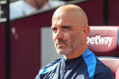Enzo Maresca Premier Lig maçında Chelsea 'nin teknik direktörü West Ham United, Chelsea' ye karşı Londra Stadyumu, Londra, İngiltere, 21 Eylül 2024